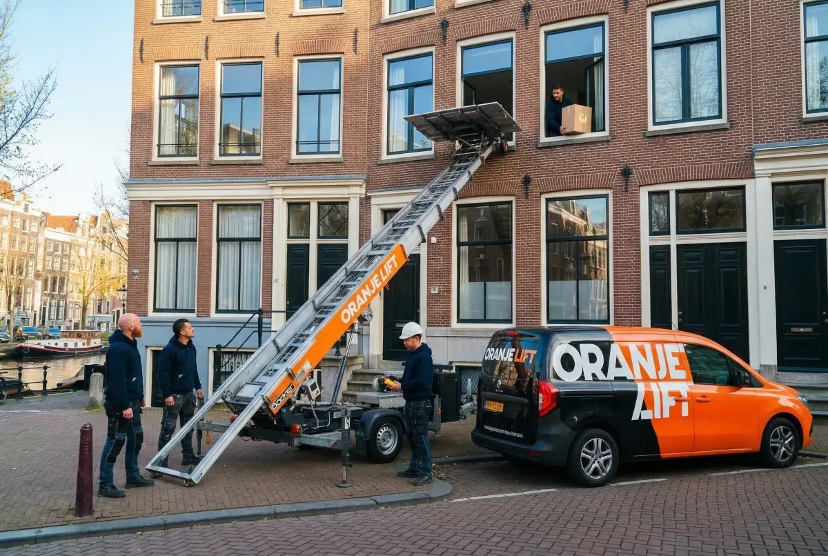 professionele lift bij appartement Capelle aan den IJssel